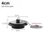 1Pcs Durable Rubber Tub Stopper With Chain Universal Bath Tub Drain 4/4.3/5cm With Hanging Ring Bathtub Plug Bathtub Accessories