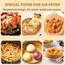 50/100Pcs Air Fryer Disposable Paper Non-Stick Airfryer Baking Papers Round Air-Fryer Paper Liners Paper Kitchen Accessories