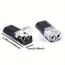 10/20/30/50/100 Pack of H2 2-Pin Pluggable Wire Connectors, Nylon Insulated Copper Quick-Connect Terminal Blocks, Suitable for Low-Voltage Cables, No Power Mode Required, No Electronic Components