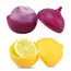 1pc Food Savers, Lemon & Onion Shaped, Multipurpose, Freezer Safe, Flip Top, Hand Wash, Durable plastic storage containers