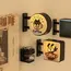Mini Lightbox Fridge Magnet Coffee Japanese Creative Tourism Souvenir Magnetic Luminous Light Box Home Decoration Gift