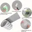 Strong Waterproof Self-Adhesive Window Screen Repair Mesh Tape for Covering Holes Tears Anti-Insect Mosquito Net Door Fix Patch