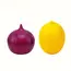 1pc Food Savers, Lemon & Onion Shaped, Multipurpose, Freezer Safe, Flip Top, Hand Wash, Durable plastic storage containers