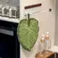 Leaf Hand Towel Absorbent Kitchen Towel Soft Towel Bathroom Accessories Hanging Towels Handkerchief Towels Home Wash Hand Towels