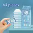 64pcs Disposable Mini Hand Wipes/Portable Travel Size Special Extraction Hand and Mouth Cleaning Wipes Fo Home School Supplies