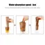 5-piece set of soft, absorbent coral fleece face towels - quick-drying bathroom towels - cute and fun design