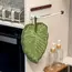 Leaf Hand Towel Absorbent Kitchen Towel Soft Towel Bathroom Accessories Hanging Towels Handkerchief Towels Home Wash Hand Towels