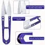 5 Pieces of Blue Sewing Tear Machine Kit, Including Thread Tear Machine, Suture Tear Machine, and Scissors for Removing Stitches