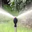 360-Degree Garden Automatic Rotating Sprinkler Stainless Steel Tripod Set Irrigation Stand Water Jet Garden Lawn Sprinkler Tool