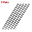 2/5/10 Pairs Chinese Chopsticks Stainless Steel Non-slip Sushi Chopstick Korean Japanese Food Metal Sticks Kitchen Tableware Set