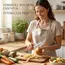 2PC Set Kitchen Peeler Stainless Steel Vegetable Peeler Wooden Handle For Peeling And Slicing Fruits And Vegetables Kitchen Tool