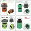 1/2 3/4 Thread 2-way Tap Hose Water Splitter Garden Tap Y Splitter Watering Fittings Adjustable Switch Joints