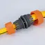 1Pc Garden Watering Hose Plastic Quick Connector 1/2" 3/4'' 1 Double Male Coupling Joint Adapter Extender Set for Pipe