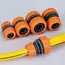 1Pc Garden Watering Hose Plastic Quick Connector 1/2" 3/4'' 1 Double Male Coupling Joint Adapter Extender Set for Pipe