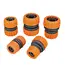 1Pc Garden Watering Hose Plastic Quick Connector 1/2" 3/4'' 1 Double Male Coupling Joint Adapter Extender Set for Pipe