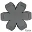 12Pcs Felt Pot Pan Protectors Anti Scratch Non-Stick Divider Pads Pan Bottom Heat Insulation Protect Kitchen Cookware Tools