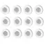 Magnetic Remote Control Holder Wall Mount Adhesive Remote Control Holder Strong Hold TV Remote Holder For Home Office