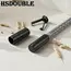 10 Sets Metal Cord End Locks Rope Ends Stopper Clips for Shoelaces Bags Garment  Lanyard DIY Crafts