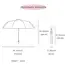 Travel Umbrella Compact Collapsible, Automatic, Strong and Portable, Wind Resistant, Folding Umbrella for sun, black umbrella