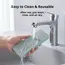 6 PCS Glass Scale Magic Cleaning Brush, Powerful Water Scale Water Stain Remover, Multifunctional Window Glass Cleaning Tool
