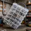 6-Layer/Set Transparent Tool Storage Box Multifunctional Storage Box for Household Screws Hardware Classification Accessories