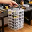 6-Layer/Set Transparent Tool Storage Box Multifunctional Storage Box for Household Screws Hardware Classification Accessories