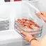 Meat Container for Fridge, Stackable Cold Cuts Storage Containers with Clear Lids for Deli Meat, Bacon, Cheese & Meal Prep
