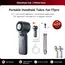 Portable Handheld Turbo Fan 199Gear Strong Wind Speed LED Digital Display 135°Foldable Outdoor 3-in-1 Handheld Fan 6000mAh F5PRO