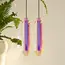 Sun Catcher Prism, Colorful Hexagonal Hanging Sun Catcher, Rainbow Catcher for Window, Room, Chandelier, Garden Home Decoration