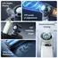 Portable Handheld Turbo Fan 199Gear Strong Wind Speed LED Digital Display 135°Foldable Outdoor 3-in-1 Handheld Fan 6000mAh F5PRO