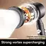 New High Pressure Water Saving Filter Shower Head 5 Modes Handheld Shower Head One Button Stop Bathroom Accessories Set
