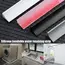 1PC Self-Adhesive Silicone Water Retaining Strip Bathroom Water Stopper Bendable Door Bottom Sealing Strip Shower Dam Barrier