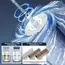 New High Pressure Water Saving Filter Shower Head 5 Modes Handheld Shower Head One Button Stop Bathroom Accessories Set