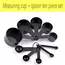 Measuring Cup And  Spoon 5/10PCS Household Kitchen Tool Set, Can Be Used To Store Cooking