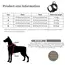 Adjustable Nylon Dog Harness Vest Reflective Soft Breathable No Pull Dog Harness Pet Harness Leash For Small Medium Large Dogs