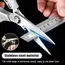 Stainless Steel Kitchen Scissors for Cutting Chicken Bones Meat Fish Scissors Professional Scissors Kitchen Accessories