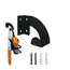 1/2 Tool Racks, Chainsaw Wall-Mounted Hanger, Heavy-Duty Chainsaw Hanger, Wall-Mounted Organizer, Metal Rack Tool Storage, for Workshop, Garage, Garden Use