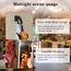 1/2 Tool Racks, Chainsaw Wall-Mounted Hanger, Heavy-Duty Chainsaw Hanger, Wall-Mounted Organizer, Metal Rack Tool Storage, for Workshop, Garage, Garden Use