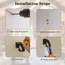1/2 Tool Racks, Chainsaw Wall-Mounted Hanger, Heavy-Duty Chainsaw Hanger, Wall-Mounted Organizer, Metal Rack Tool Storage, for Workshop, Garage, Garden Use