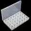 1pc 28/32/48/56/64 Slots Plastic Storage Box, DIY Diamond Painting Beads Charms Jewelry Accessories Organizer Box
