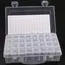 1pc 28/32/48/56/64 Slots Plastic Storage Box, DIY Diamond Painting Beads Charms Jewelry Accessories Organizer Box