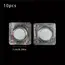 10pcs Magnetic Fasteners for Sewing - Invisible Metal Fasteners for Clothing and Bags, Easy-to-Use Handicrafts, DIY Accessories