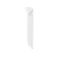 Streamer Football Towel, Thin Sports Towel, Dries Hands And Football Accessories White, Black（8x57cm/3x22.4in）