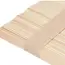 Silicone Easy Cream Wooden Sticks For Ice Cream Bars, Set Of 100