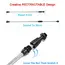 2-Section Retractable Spraying Rod Stainless Steel Bar For Electric Hand Pressure Sprayer Garden Pesticide Spraying Accessories