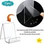 1/2/6pcs Clear Acrylic Display Book Stand  Easel Holder For Displaying Picture Albums, Books, Music Sheets, Artworks,CDs, Etc