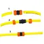 Garden Hose Connector 1/2' 3/4' 1' Inch Pipe Coupler Stop Water Connector 12mm 19mm 25mm Hose Bore Repair Joint Irrigation