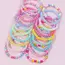 10/100Pcs Colorful Beaded Bracelets for Children Birthday Party Favors Goodie Pinata Filler Baby Shower Wedding Guest Treat Gift