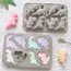 1pc 8-cavity silicone mold 3D dinosaur shaped chocolate candy, pudding, cookies, mold making, cake baking utensils