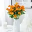 21 Heads Artificial Flower Autumn Silk Daisy Bouquet Decor Vase Home Wedding Decor Household Products Holiday Party DIY Gift Box